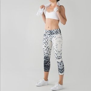 Lululemon Wunder Under Crop Angel Wing